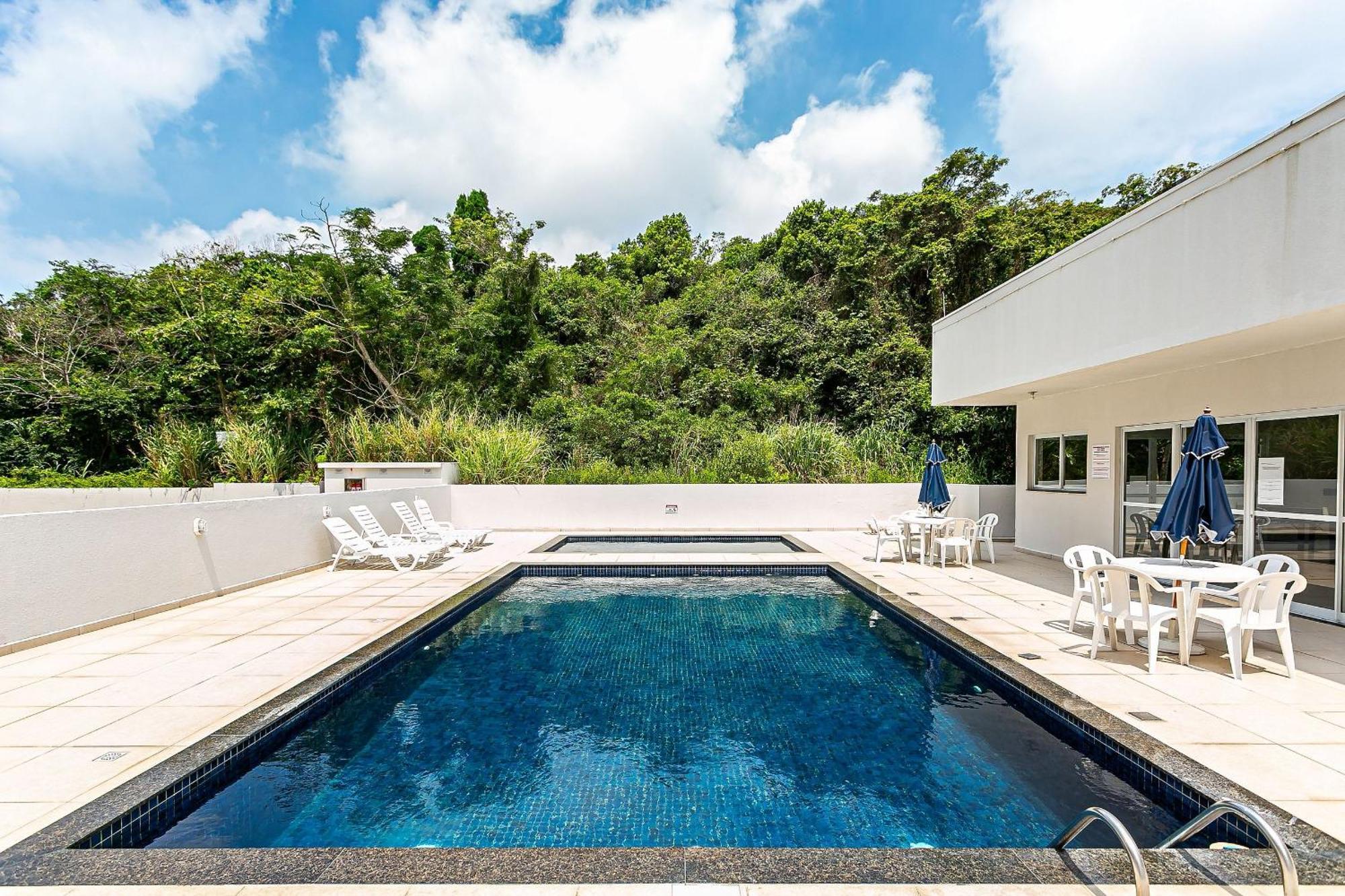Wi-Fi 240Mb | 150M Da Praia | Piscina #Ia07D Florianopolis Exterior foto